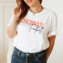 Vintage Cincinnati Bengals Shirt, Cincinnati Sweatshirt, Bengals Shirt, Cincinnati Football Shirt, NFL Tee, Ohio Sports
