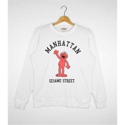 vintage manhattan sesame street sweatshirt