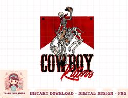 Cowboy Kller Vintage Skeleton Boho Western Country png