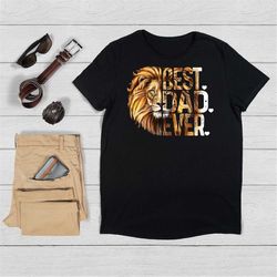 Best Dad Ever Tshirt - Dad Gift - Father's Day Tshirt - Dad Lion Tshirt