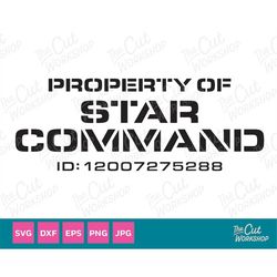 Property of Star Command Buzz Lightyear Clipart Instant Digital Download Sublimation Cut File Cricut SVG Png DXF