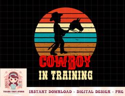 Kids Cowboy in Training Cute Future Rodeo Boy Wooden Horse png