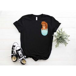 Squirrel Pocket Cute Squirrels Lover Gift T-Shirt, Squirrel Owner Present TShirt, Favorite Animal Tees, Funny Cool Birth