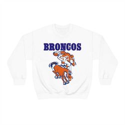 Denver Broncos Sweatshirt, Retro Broncos Shirt, NFL Shirt, Denver Shirt