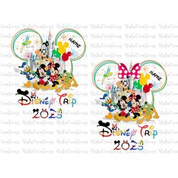 Custom Name Family Trip 2023 Png, Family Vacation Png, Vacay Mode Png, Magical Kingdom Png, Files For Sublimation, Only