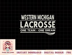 Western Michigan Lacrosse One Team One Dream png
