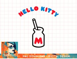 Hello Kitty Retro Milk Bottle Tee Shirt copy png