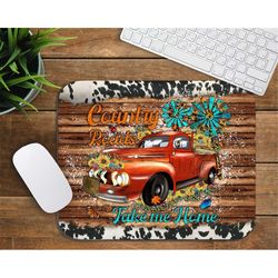 Country Roads Take Me Home Mouse Pad Sublimation Design,Mouse Pad Png,Mouse Pad Template Png,Truck Png,Customized Mouse