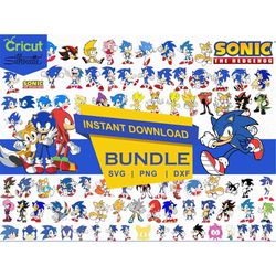 350 file Sonic the Hedgehog SVG, Sonic SVG, Layered Sonic SVG | bonus Sonic sVG