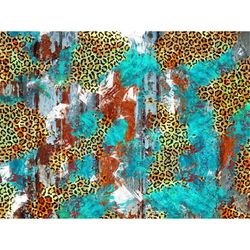 turquoise glitter digital paper,digital seamless pattern png, leopard seamless pattern png, leopard pattern png,printabl