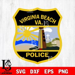 VIRGINIA BEACH svg dxf eps png file, digital download