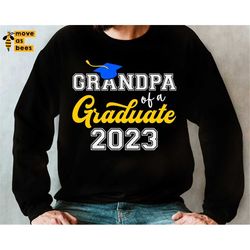Senior's Grandpa Svg, Graduation 2023 Grandpa Shirt Svg, senior svg, senior shirt, Graduation cap, SVG design, cameo fil