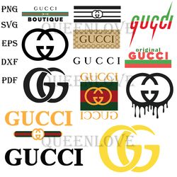 Gucci Bundle Svg, Gucci Svg, Gucci Logo Svg, Gucci Bundle Svg - 13 File