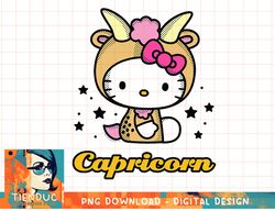 Hello Kitty Zodiac Capricorn Tee Shirt copy png