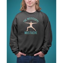 THE MISSISSIPPI MUSTACHE | Unisex Crewneck Sweatshirt | Jacksonville Jaguars Football sweater, Gardner Minshew shirt, Ja