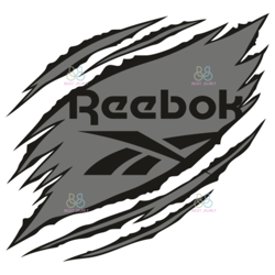 Ripped Reebok Logo Svg, Reebok  Logo Svg, Ripped  Logo Svg, Brand Logo Svg, Instant Download