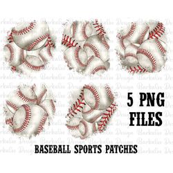 Baseball Patch PNG Bundle Sublimation Design, Sports Patches,Western Baseball Patches,Baseball Back Splash,Baseball Patc