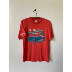 1986 Florida Tourist Shirt Vintage Jacksonville Florida Track Club Shirt 1980s Jacksonville Beach Race Shirt 80s Florida