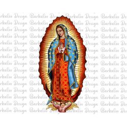 Our Lady Of Guadalupe PNG Sublimation Design, Virgin Mary Png, Lady Of Guadalupe Png, Western Mother Guadalupe Png, Digi