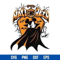 Happy Halloween Svg, Mickey Halloween Svg, Halloween Svg, Png Dxf Eps Digital File