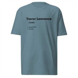 Trevor Lawrence Definition T-shirt  |  Jaguars fan tee shirt  |