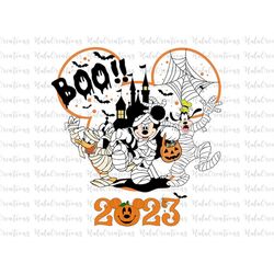Halloween Mummy Mouse And Friends, Halloween Masquerade, Trick Or Treat Svg, Spooky Vibes, Boo Svg, Svg, Png Files For C
