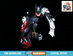 Batman Joker Harley Choke T-Shirt copy png