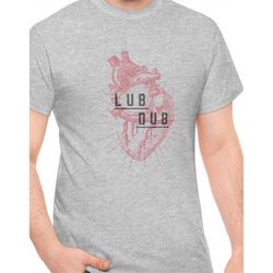 Cardiology Shirt | LUB DUB Anatomical Heart | Heart T-Shirt | Doctor Shirt | Med Student Shirt | Gift for Nurse | Gift f