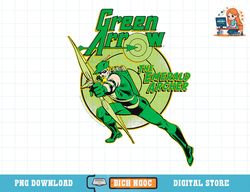 DC Comics Green Arrow Emerald Archer T-Shirt copy png