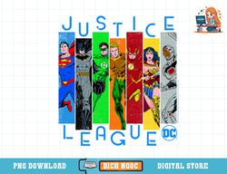 DC Comics Justice League Panels T-Shirt copy png