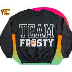 Team Frosty Svg, Christmas Shirt Svg, Winter Holidays, Vacation, Snowman Team Svg File for Cricut Design, Silhouette Cam