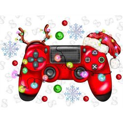 Christmas Gamer Png Sublimation Design,Merry Christmas Png,Christmas Png,Gaming Contoller,Christmas Gamer,Controller Xma