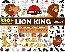 The Lion King Bundle Svg, The Lion King Svg, The Lion King Cricut Svg, Png Pdf  Dxf Eps Digital File