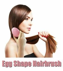 Hair Care Comb Massage Hairbrush Tangle Egg Shaped Detangling(US Customers)