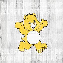 Care Bear Blank Tummy | SVG | PNG | Instant Download
