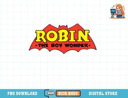DC Comics Robin The Boy Wonder Classic Logo T-Shirt copy png