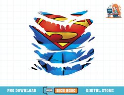 DC Comics Superman Costume Rip Through T-Shirt copy png