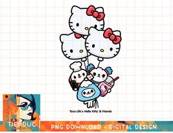 Toca Life x Hello Kitty & Friends BALLOONS T-Shirt copy png