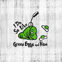 Green Eggs & Ham Dr Seuss | SVG | PNG | Instant Download