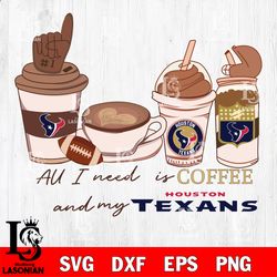 All i need is coffee and my Green Bay Packers svg, digital download