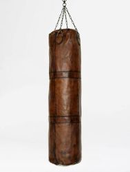 Release Your Stress: The Ultimate Punching Bag, Hand made Professional Vintage Leather Punching bag, MMA Kink Boxing