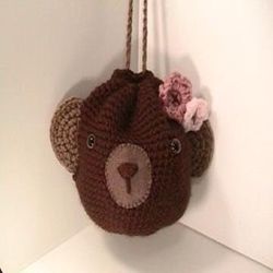 Sale - Amigurumi Crochet Bear Purse Pattern Digital Download