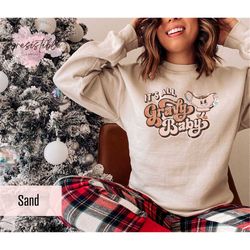 it's all gravy baby sweatshirt gift for fall moms, groovy fall sweatshirt, women's fall sweater,cute fall hoodie,vintage