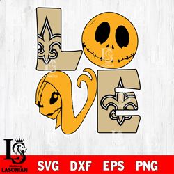 Love New Orleans Saints svg, digital download