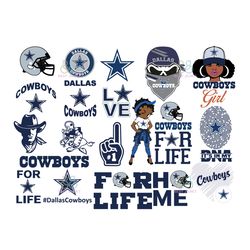 Dallas Cowboys Bundle Svg, Sport Svg, Dallas Cowboys Svg, Cowboys Logo Svg, NFL Svg