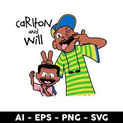 Cariton And Will Svg, Up Svg, Disney Up Movie Svg, Png Dxf Eps File - Digital File