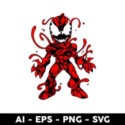 Carnage 2 Venom 2 Svg, Venom Svg, Monter Svg, Venom 2 Svg, Png Dxf Eps File - Digital File