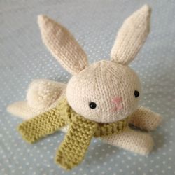 Amigurumi Knit Bunny Pattern Digital Download