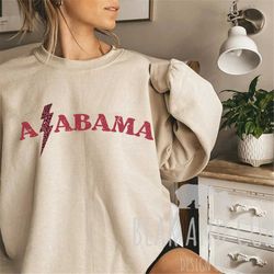 Alabama Sweatshirt, Alabama Football Sweatshirt, Bama Crewneck, University of Alabama Shirt, Bama Shirt, College Sweatsh