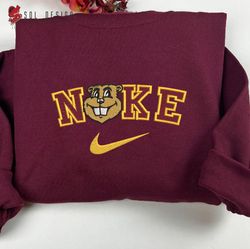 Nike Minnesota Golden Gophers Embroidered Sweatshirt, NCAA Embroidered Sweater, Minnesota Golden Shirt,Unisex Shirts
